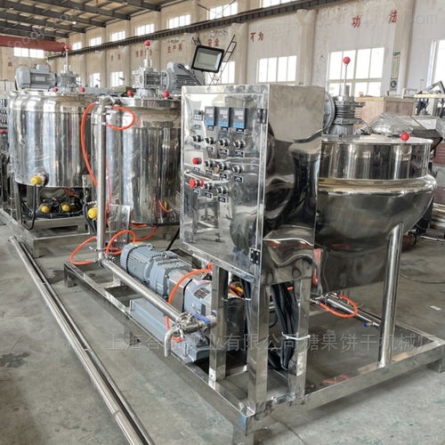 軟糖機 軟糖生產(chǎn)線實地工廠 糖果生產(chǎn)線